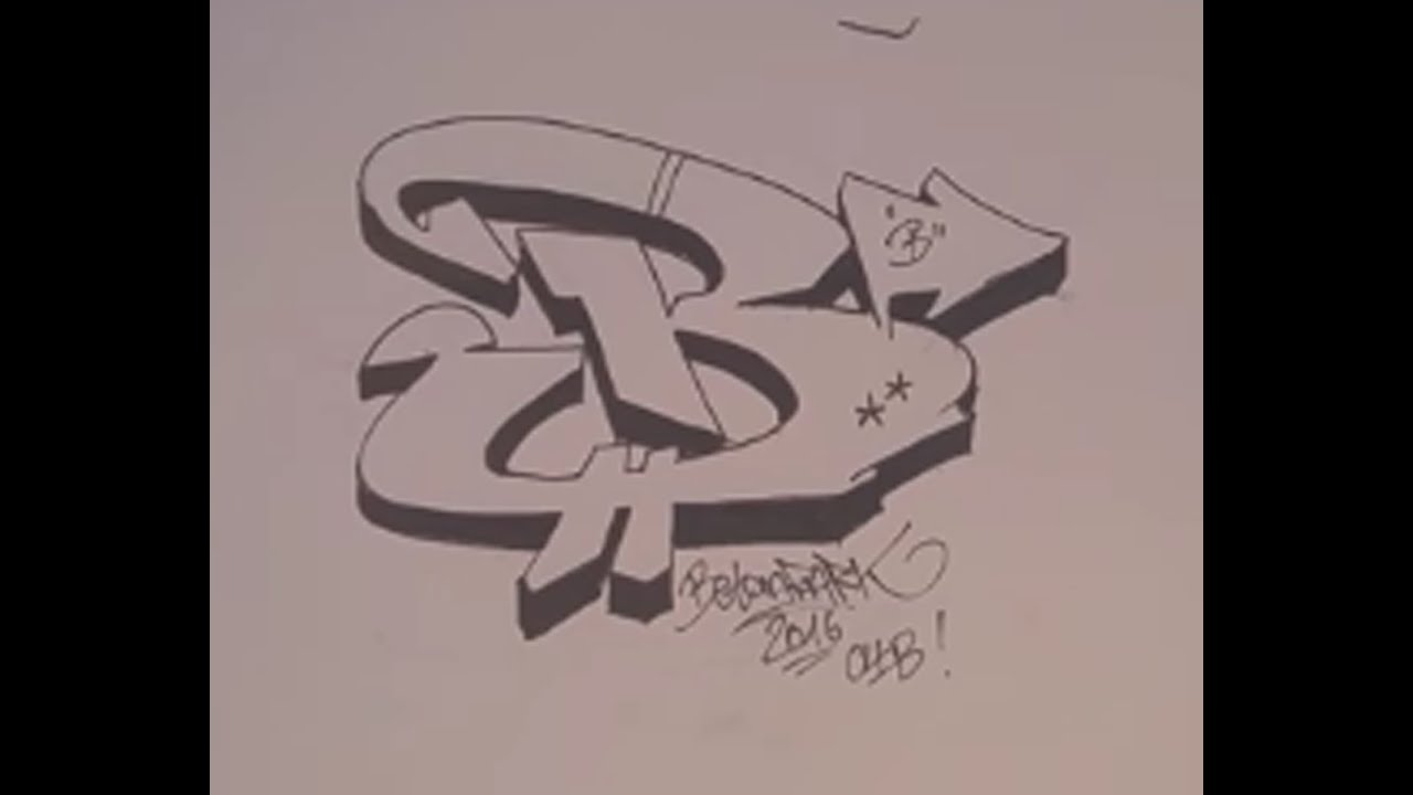 Detail Graffiti Alphabet Lucu Nomer 23