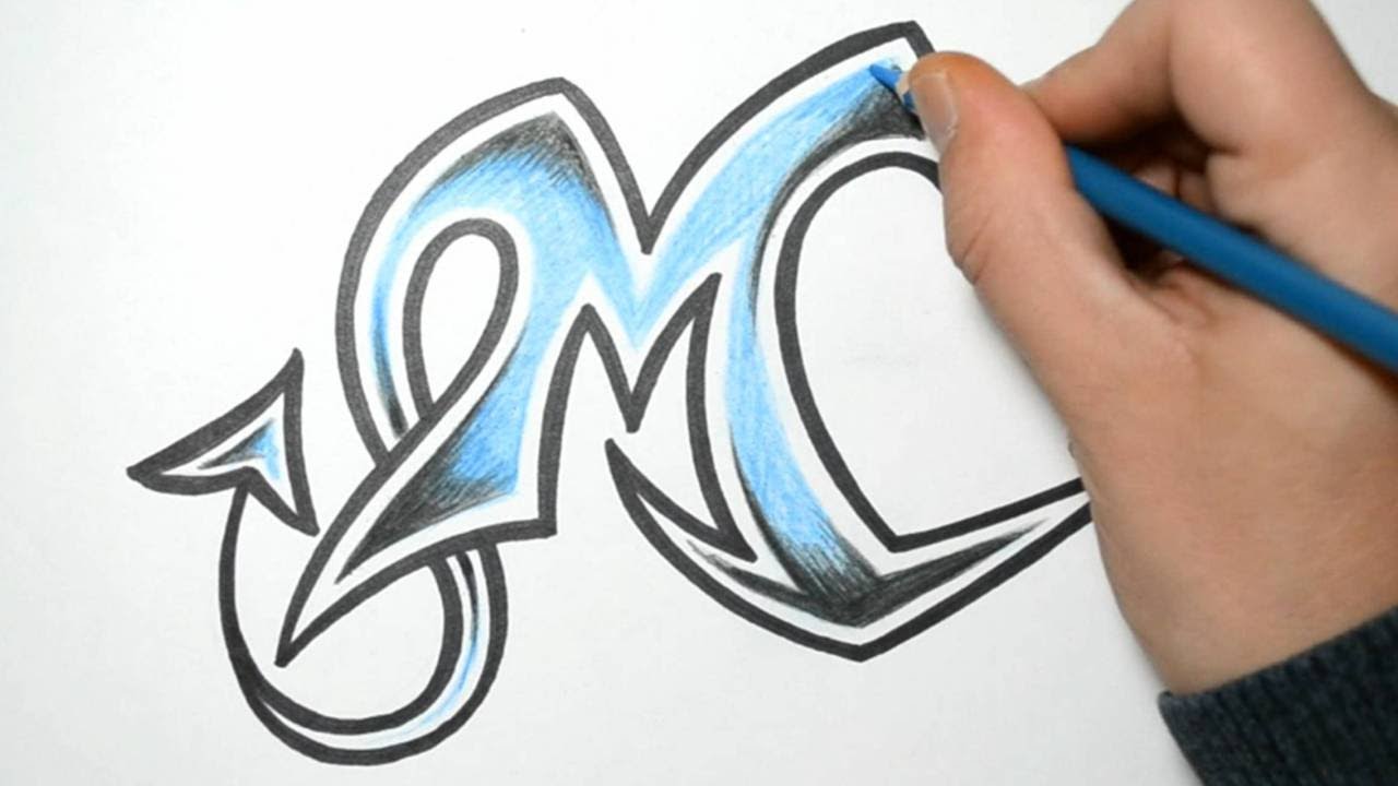 Detail Graffiti Alphabet M Nomer 16