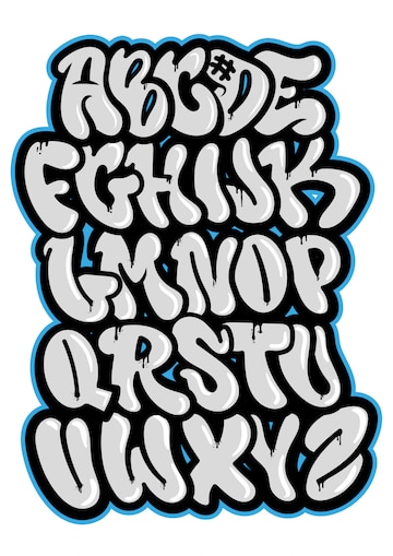 Detail Graffiti Alphabet Mudah Nomer 12