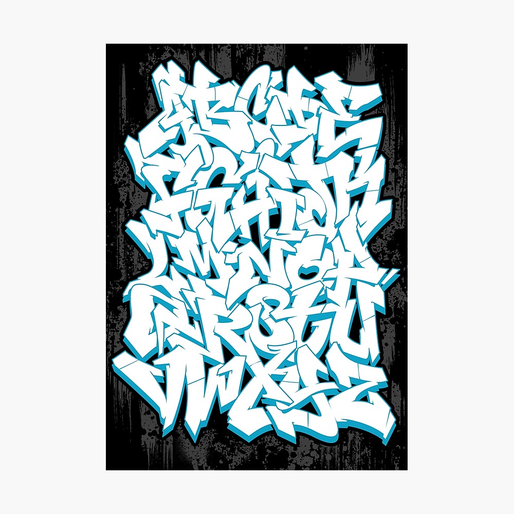 Download Graffiti Alphabet Mudah Nomer 22