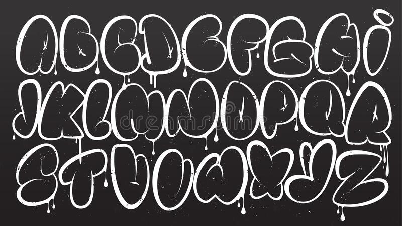 Download Graffiti Alphabet Mudah Nomer 45