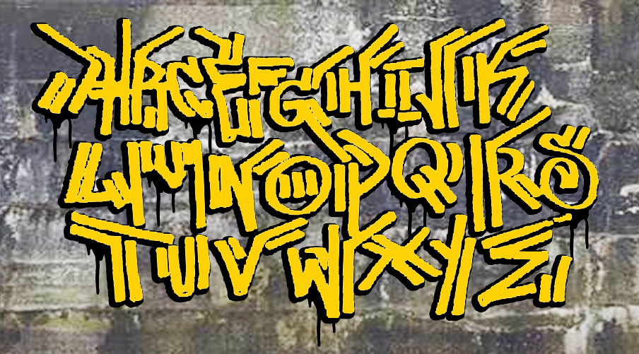 Detail Graffiti Alphabet Mudah Nomer 46