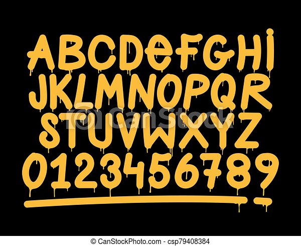 Detail Graffiti Alphabet Tag Style Nomer 49