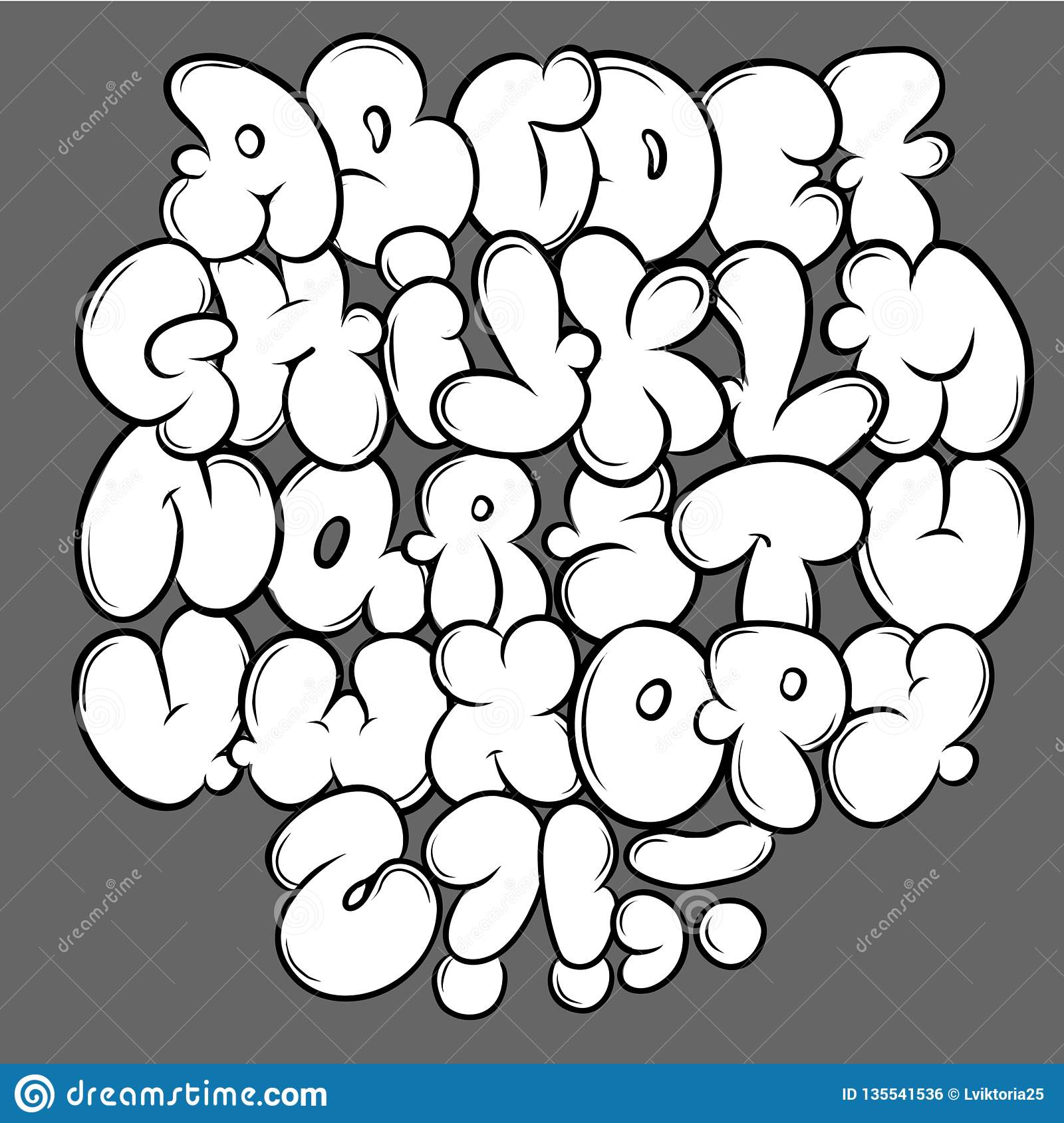 Detail Graffiti Alphabet Tagging Nomer 41