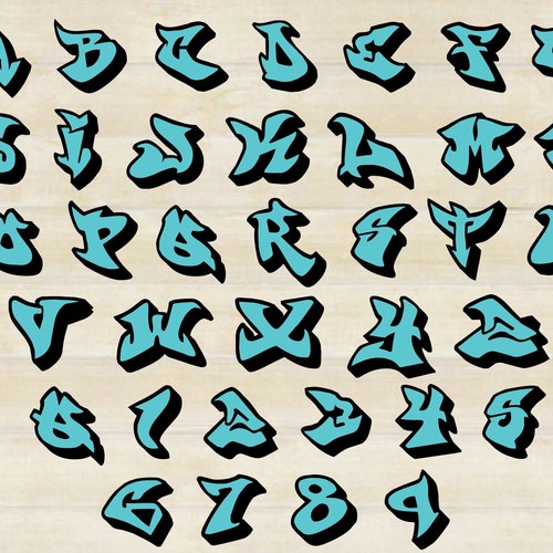 Detail Graffiti Alphabet Terbaru Nomer 35