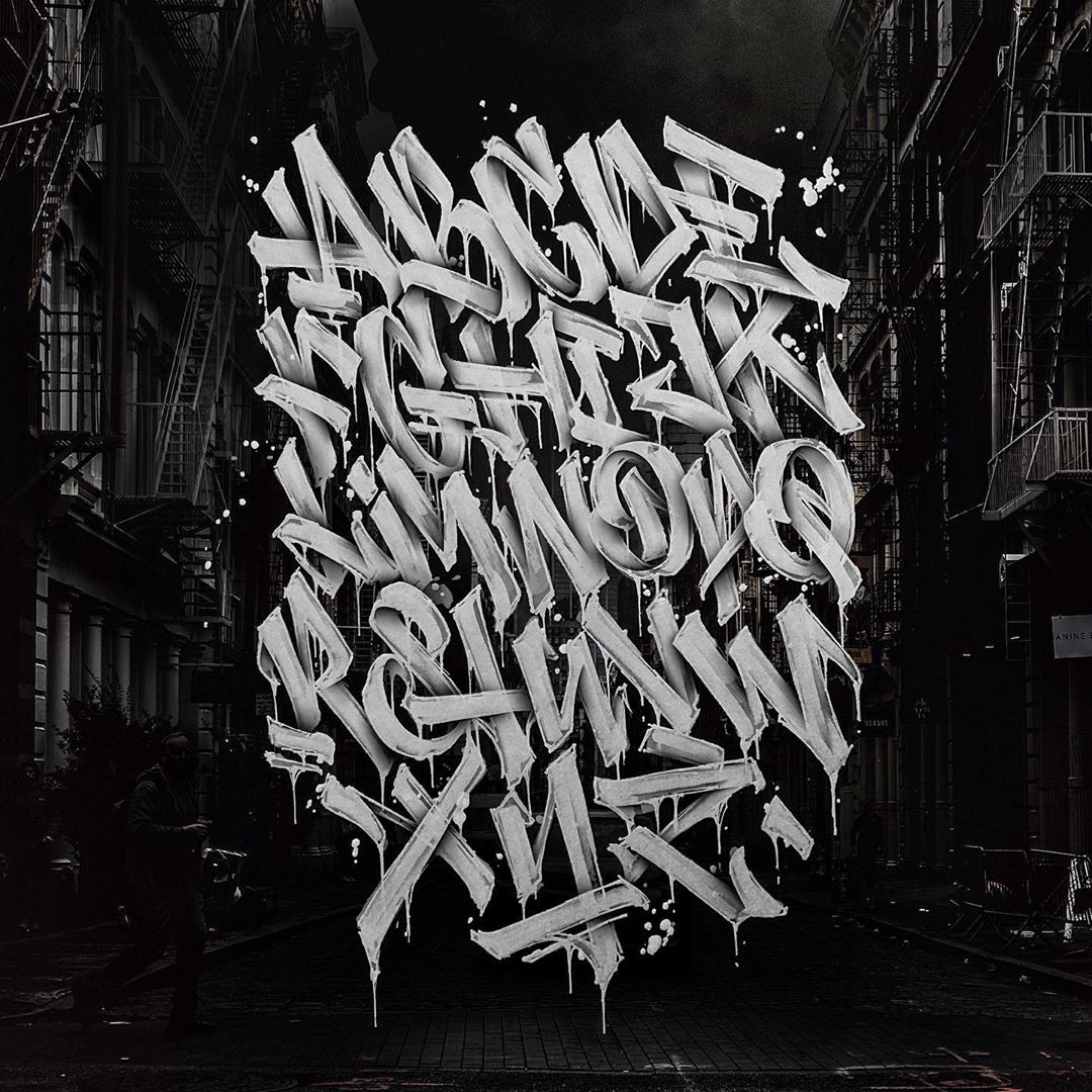 Detail Graffiti Alphabet Wildstyle Az Nomer 36