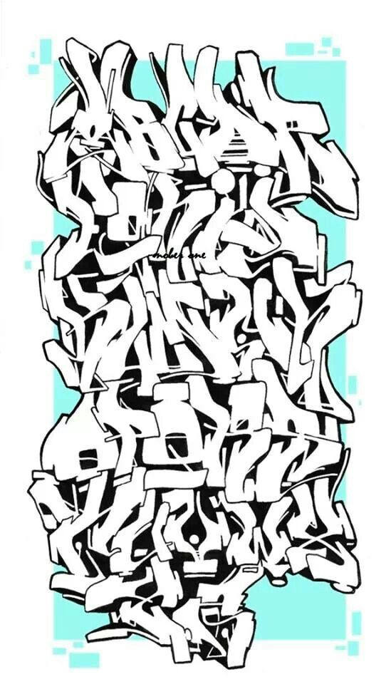 Detail Graffiti Alphabet Wildstyle Az Nomer 8