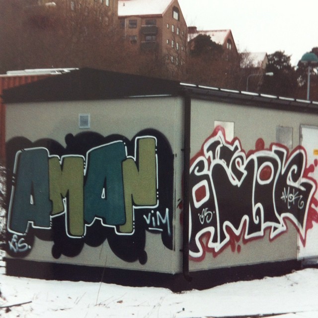 Detail Graffiti Aman Nomer 8