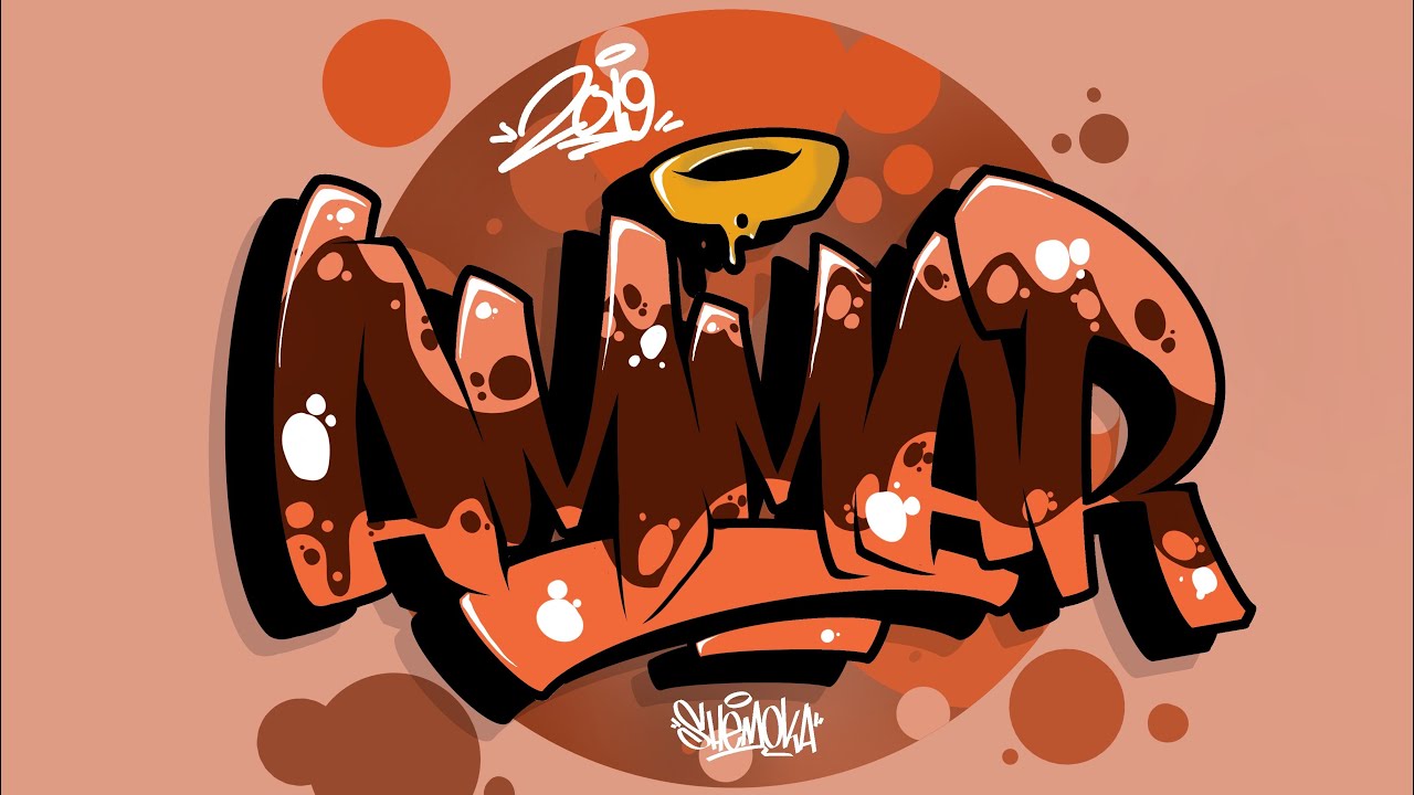 Detail Graffiti Amar Nomer 3