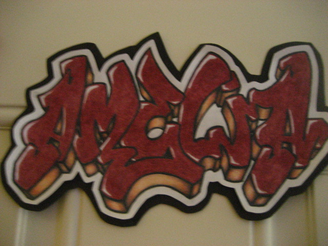 Detail Graffiti Amel Nomer 7