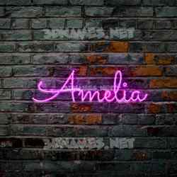 Detail Graffiti Amelia Nomer 46