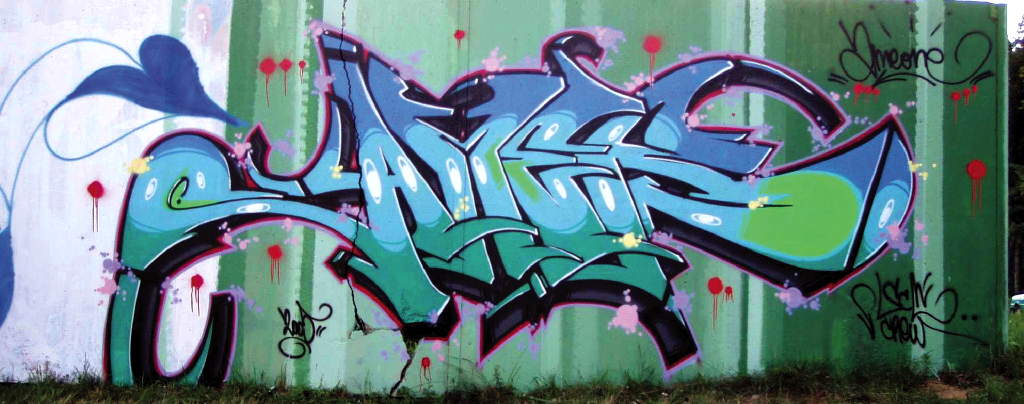 Detail Graffiti Amir Nomer 7