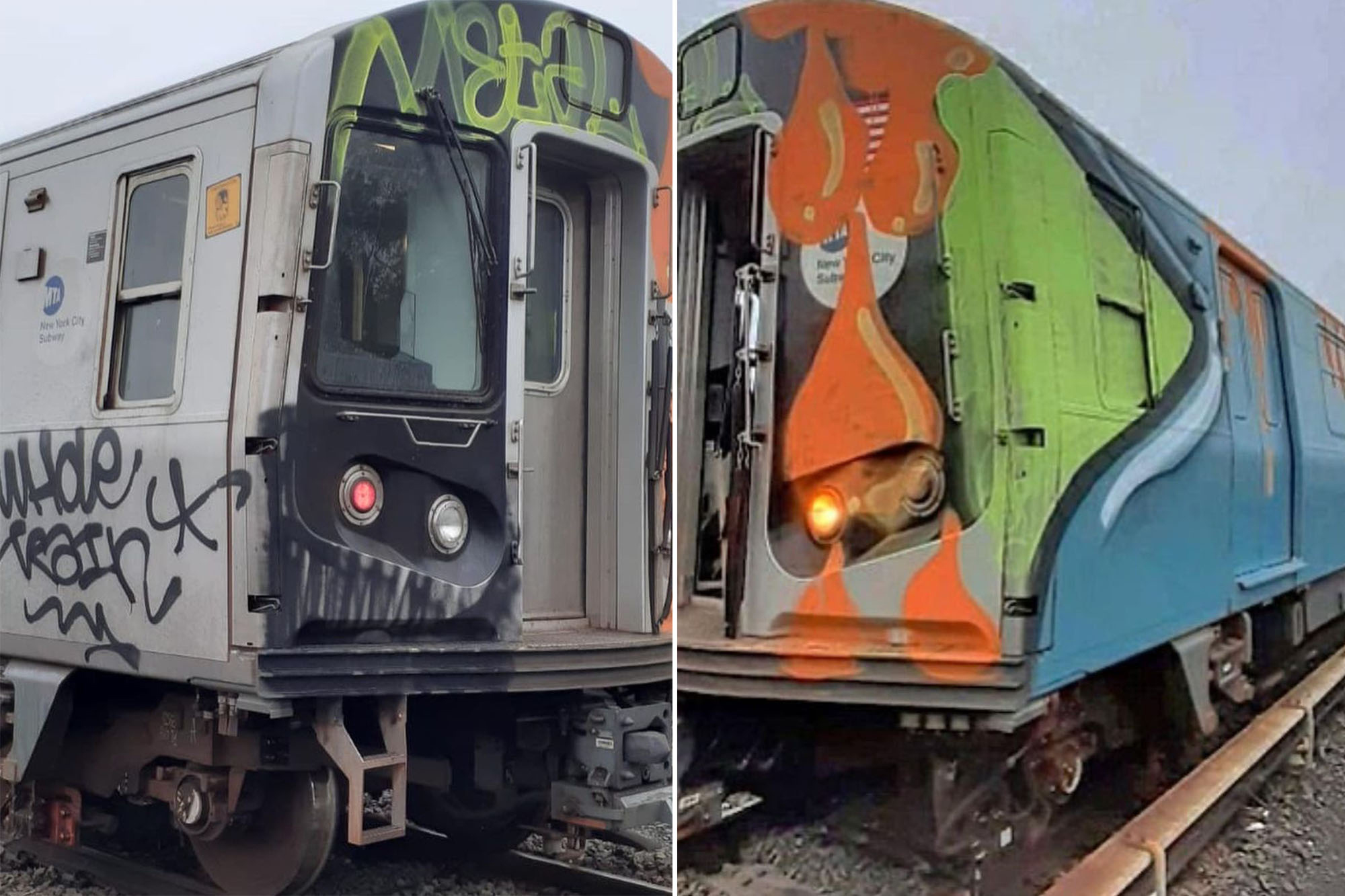 Detail Graffiti And Vandalism On Public Transport Nomer 4