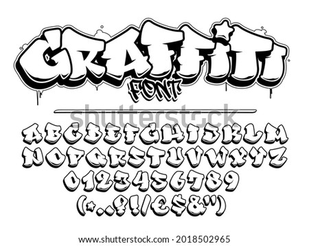 Detail Graffiti Angka 1 Sampai 10 Nomer 23