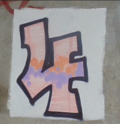 Detail Graffiti Angka 24 Nomer 10