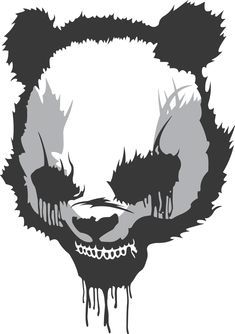Detail Graffiti Angry Panda Nomer 12