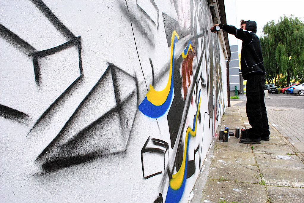 Detail Graffiti Arka Nomer 10
