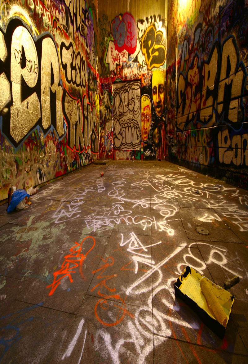Detail Graffiti Arka Nomer 16