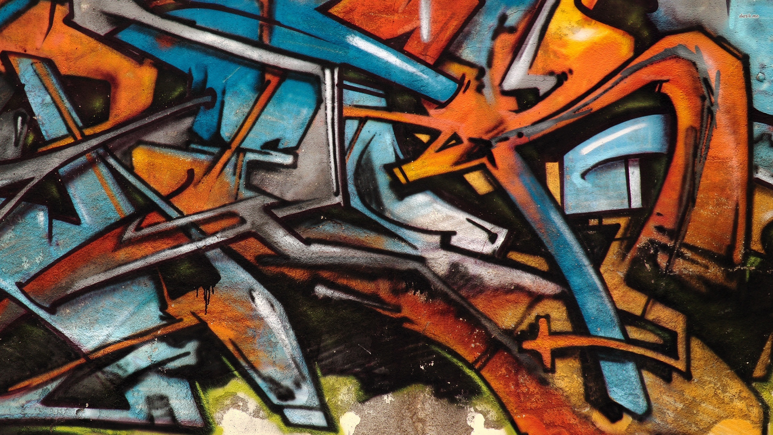 Detail Graffiti Arka Nomer 17