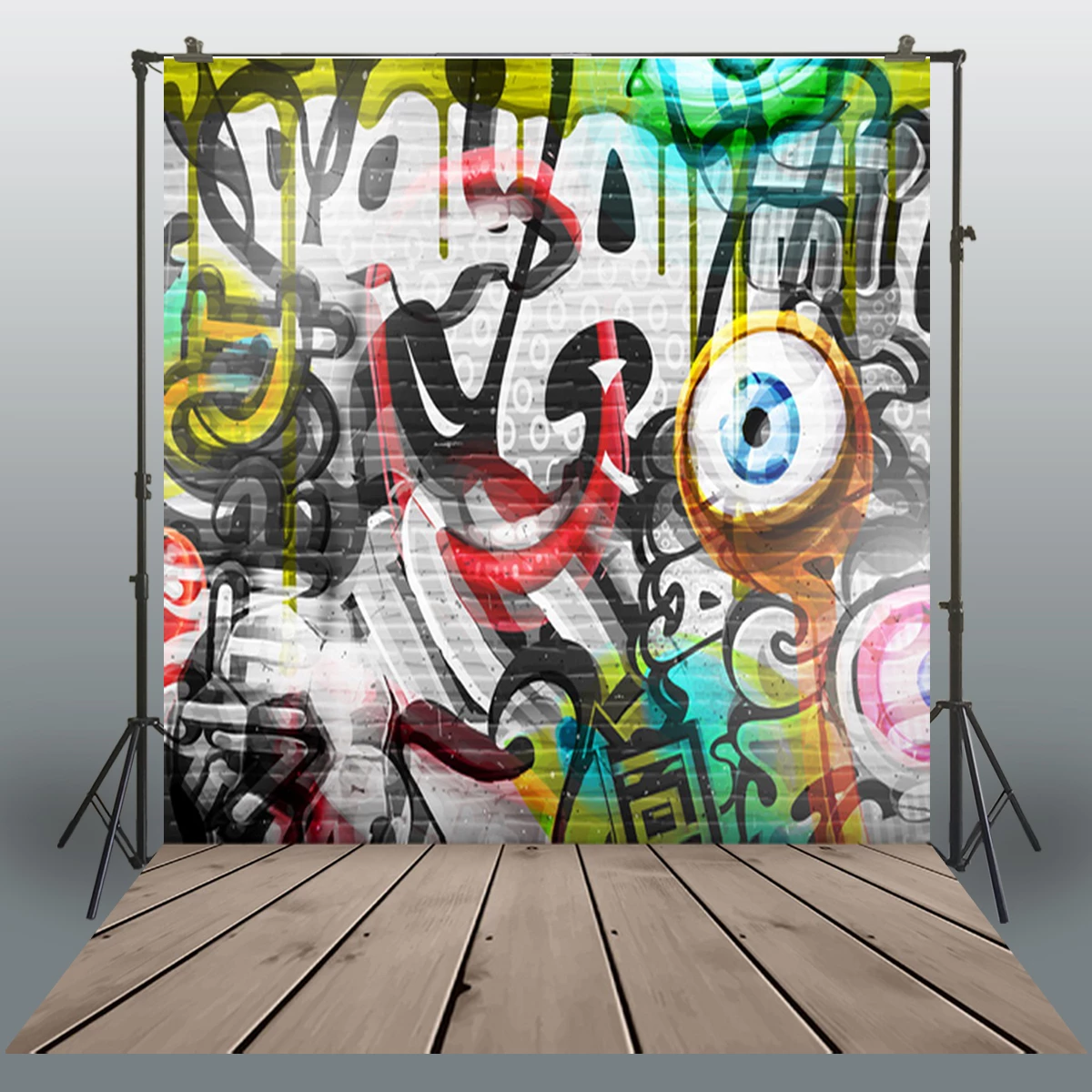 Detail Graffiti Arka Nomer 23