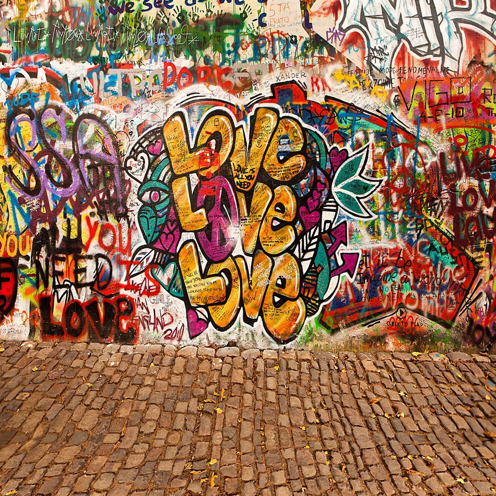Detail Graffiti Arka Nomer 31