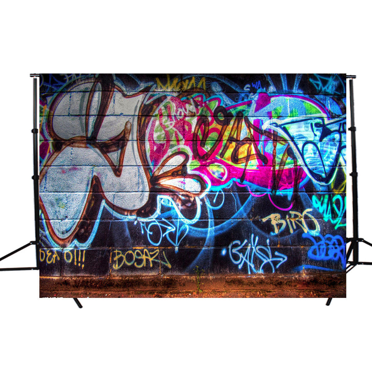 Detail Graffiti Arka Nomer 33