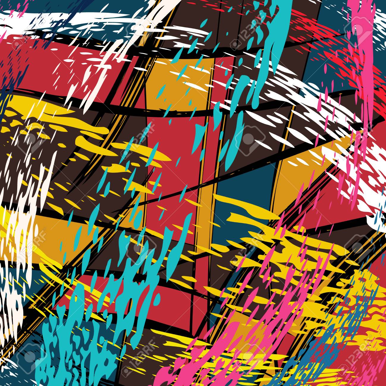 Detail Graffiti Arka Nomer 35