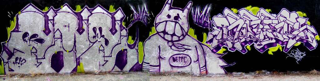 Detail Graffiti Arka Nomer 39