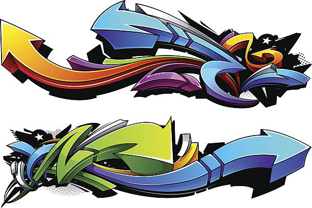 Detail Graffiti Arrows Background Nomer 38