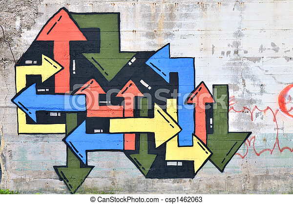 Detail Graffiti Arrows Phograph Nomer 5