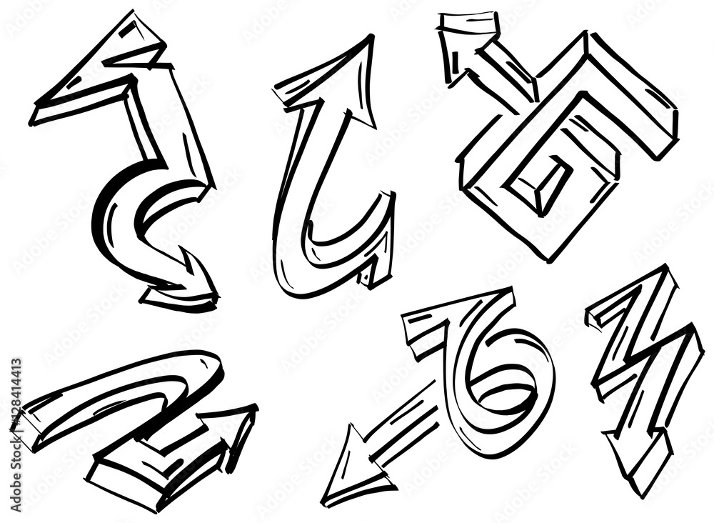 Detail Graffiti Arrows Phograph Nomer 48