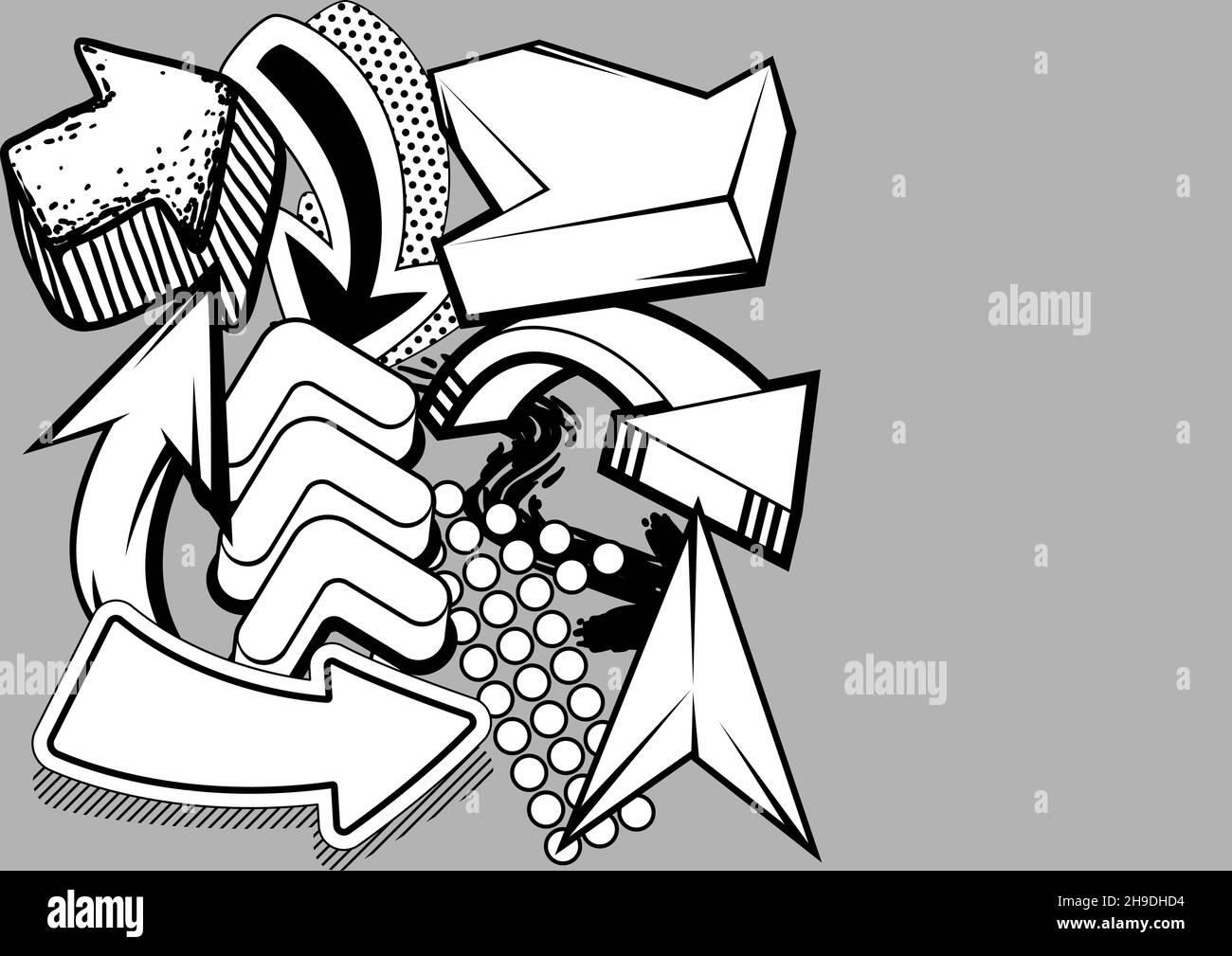 Detail Graffiti Arrows Vector Nomer 34