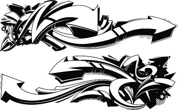 Detail Graffiti Arrows Vector Nomer 9