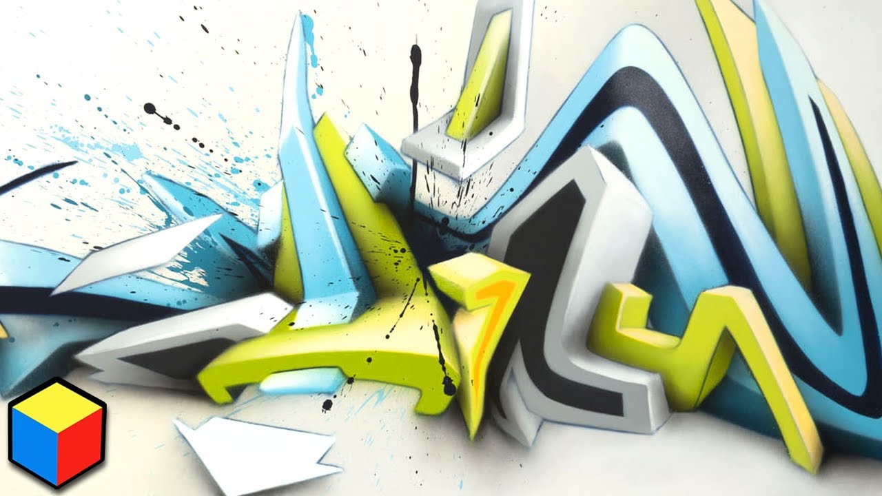 Detail Graffiti Art 3d Nomer 17