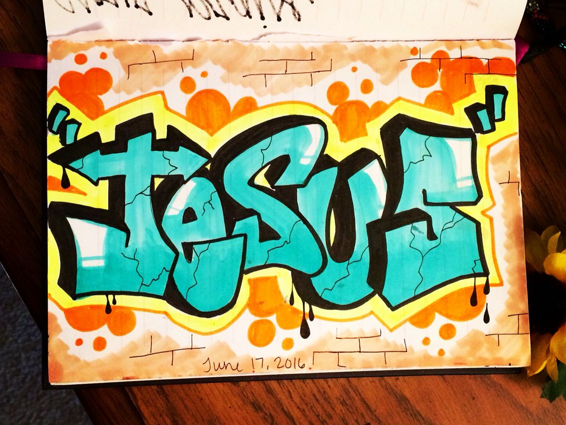 Detail Graffiti Art Bible Nomer 5