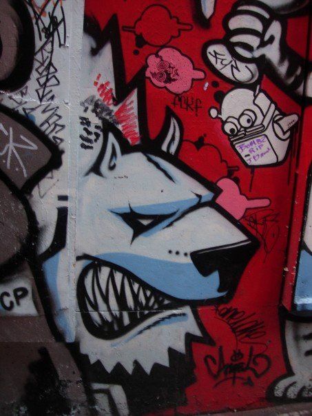 Detail Graffiti Art Black Label Nomer 7