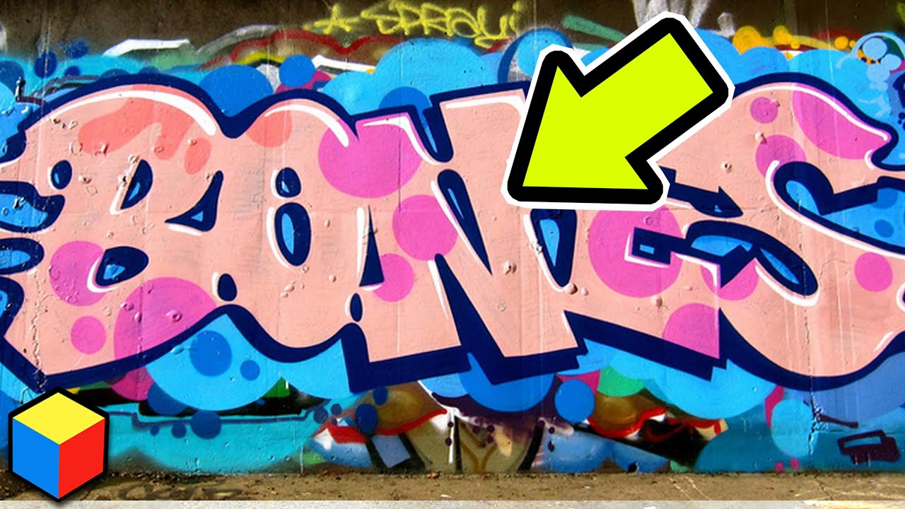 Detail Graffiti Art Block Nomer 2