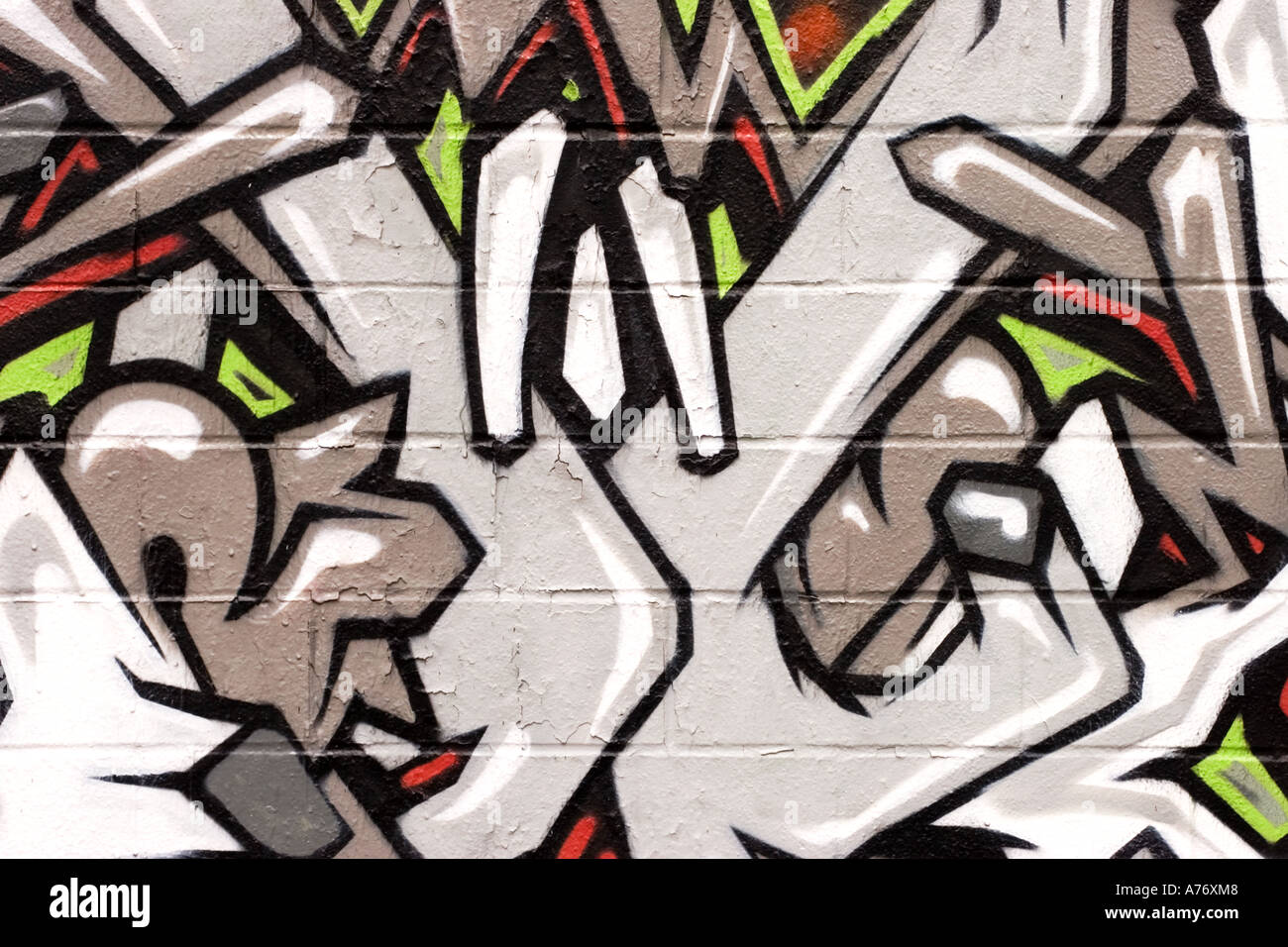 Detail Graffiti Art Block Nomer 17