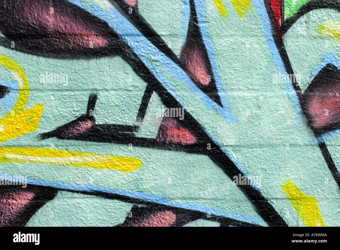Detail Graffiti Art Block Nomer 22