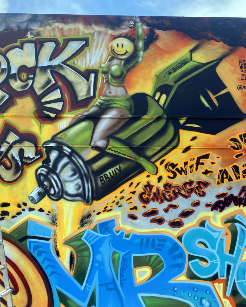 Detail Graffiti Art Block Nomer 26