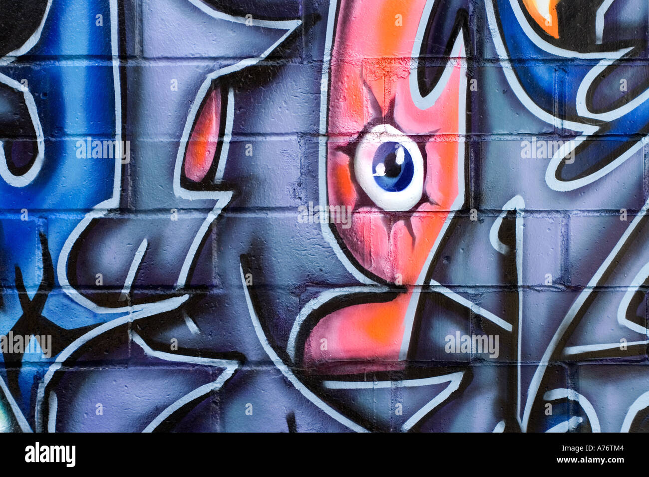 Detail Graffiti Art Block Nomer 4