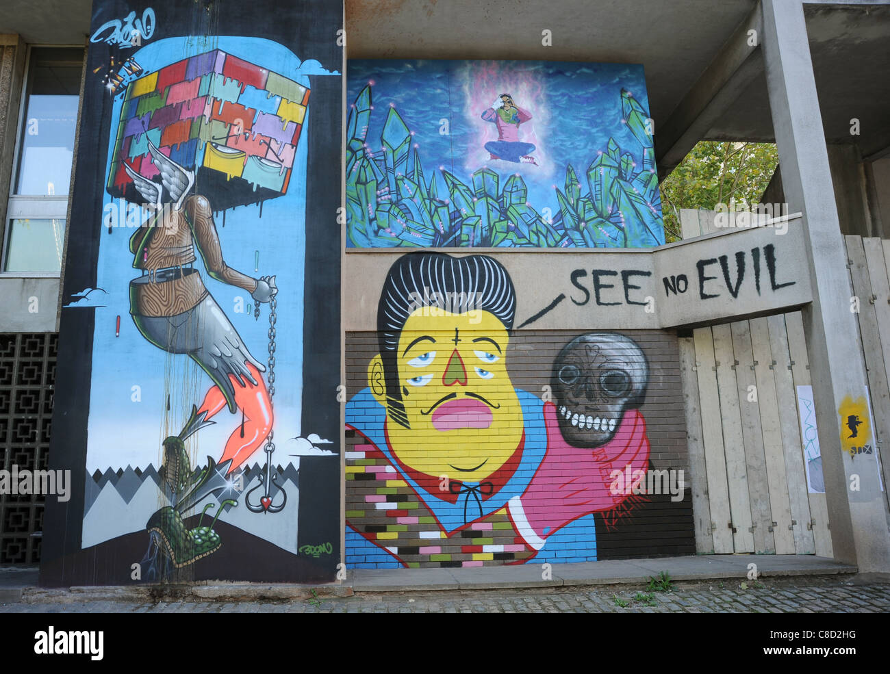Detail Graffiti Art Block Nomer 30