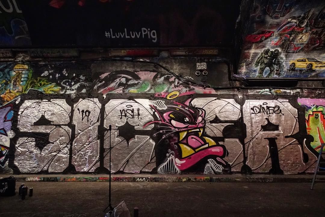 Detail Graffiti Art Block Nomer 5