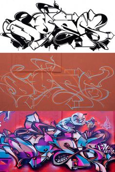 Detail Graffiti Art Block Stone Nomer 41