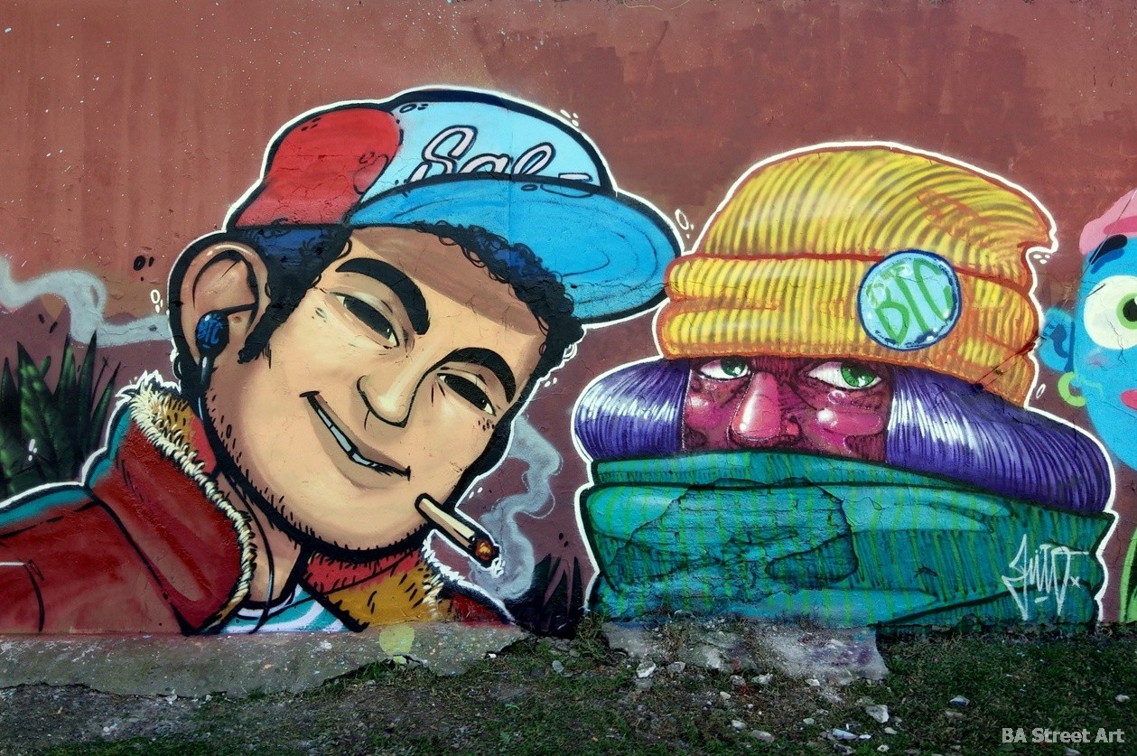 Detail Graffiti Art Cartoon Characters Nomer 4