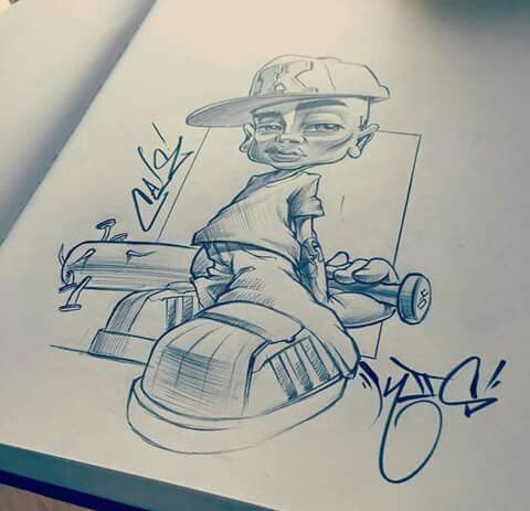 Detail Graffiti Art Cartoon Characters Sketches Nomer 5