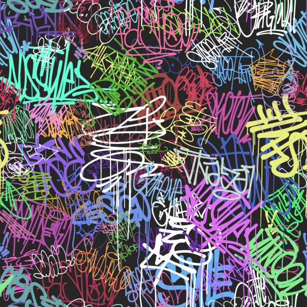 Detail Graffiti Art Curly Nomer 44