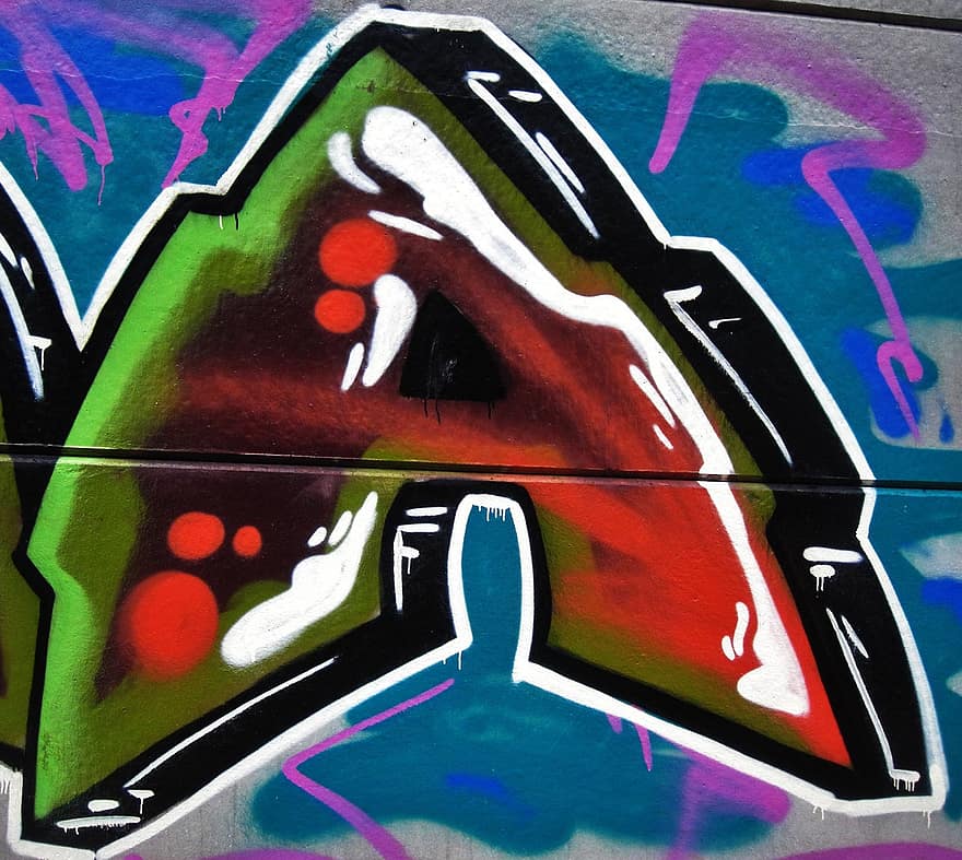 Detail Graffiti Art Huruf Nomer 31