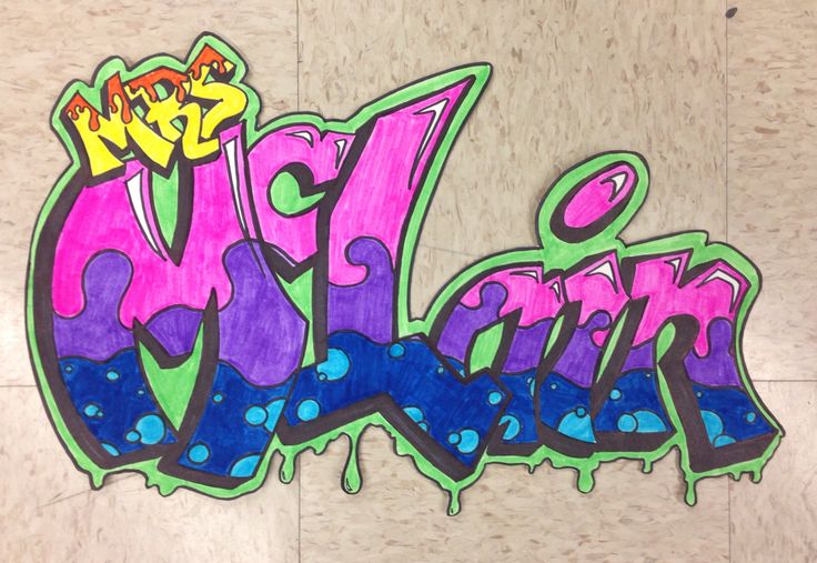 Detail Graffiti Art Lesson Nomer 12