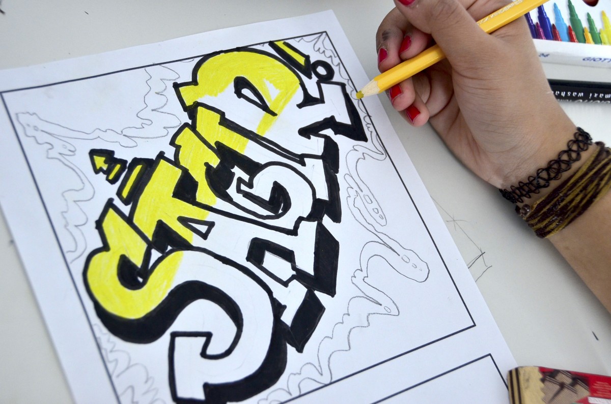 Detail Graffiti Art Lesson Nomer 39
